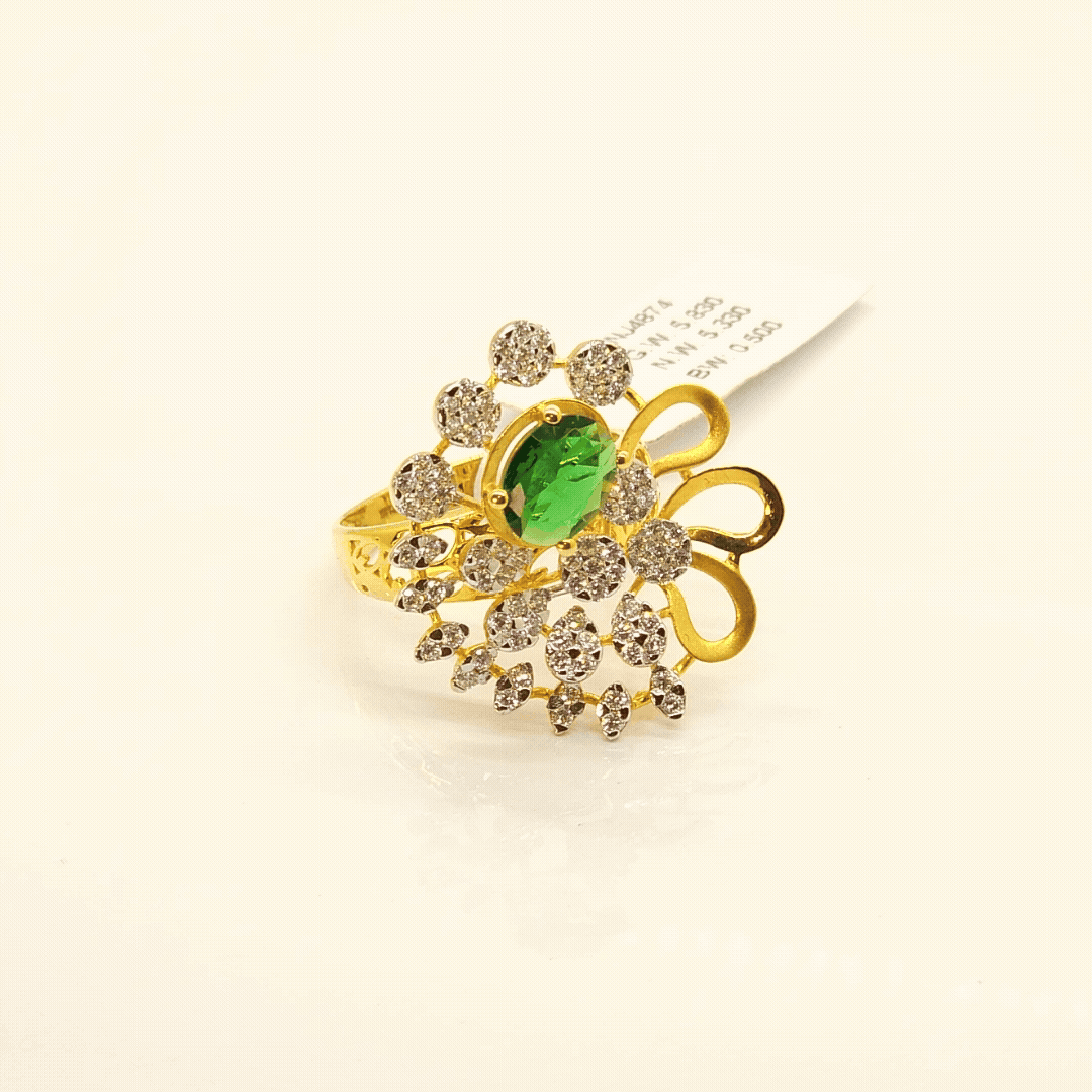 Marakata Pallava Ring