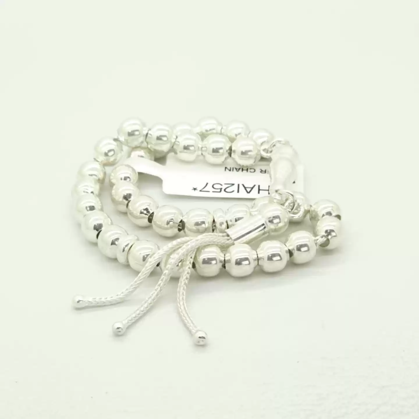 Silver Chain Tasbeeh