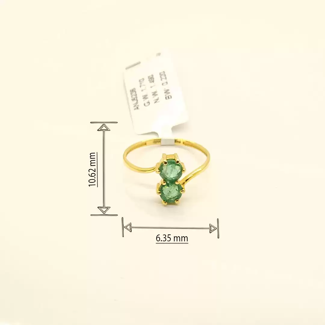Emerald Embrace Ring