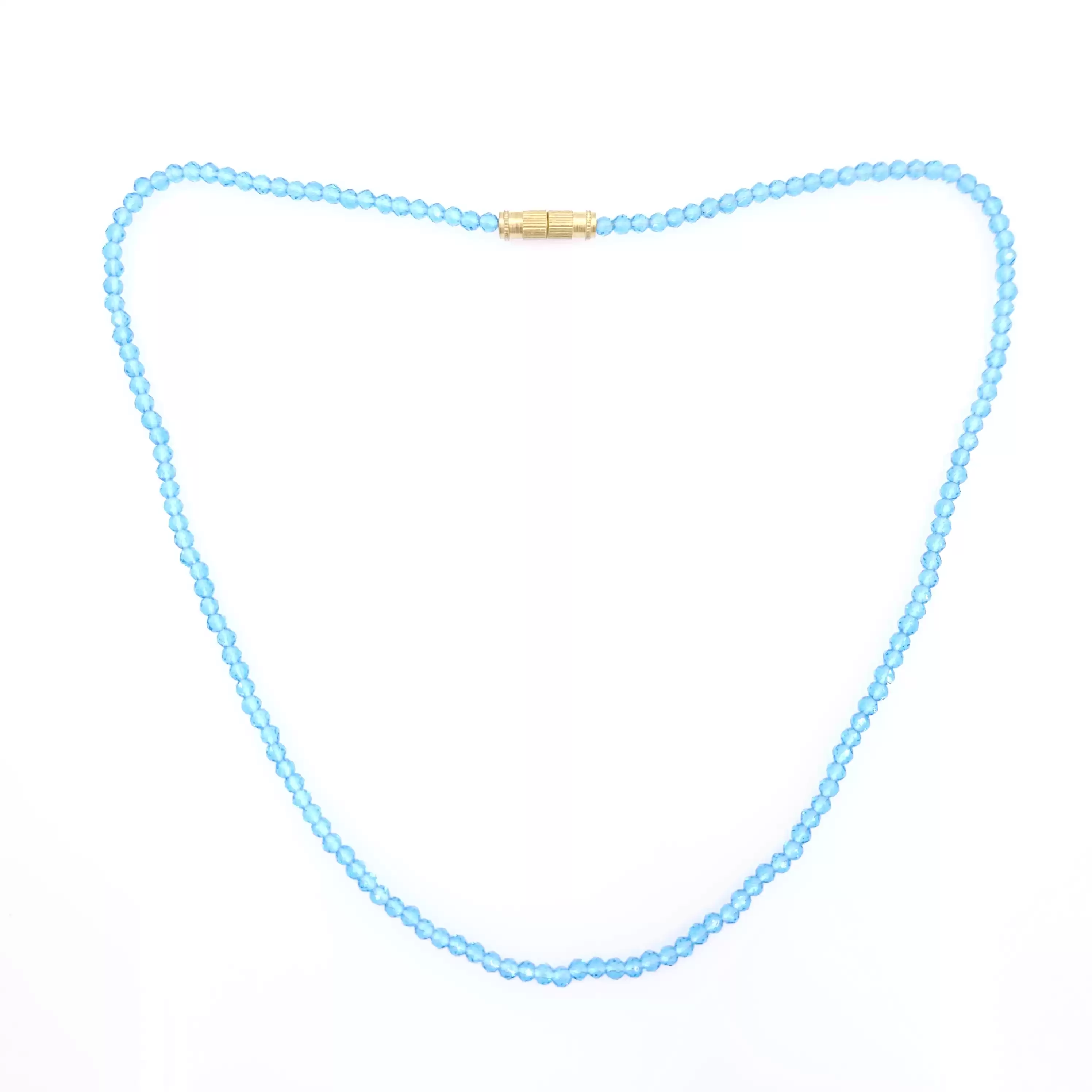 Aquamarine Beads String