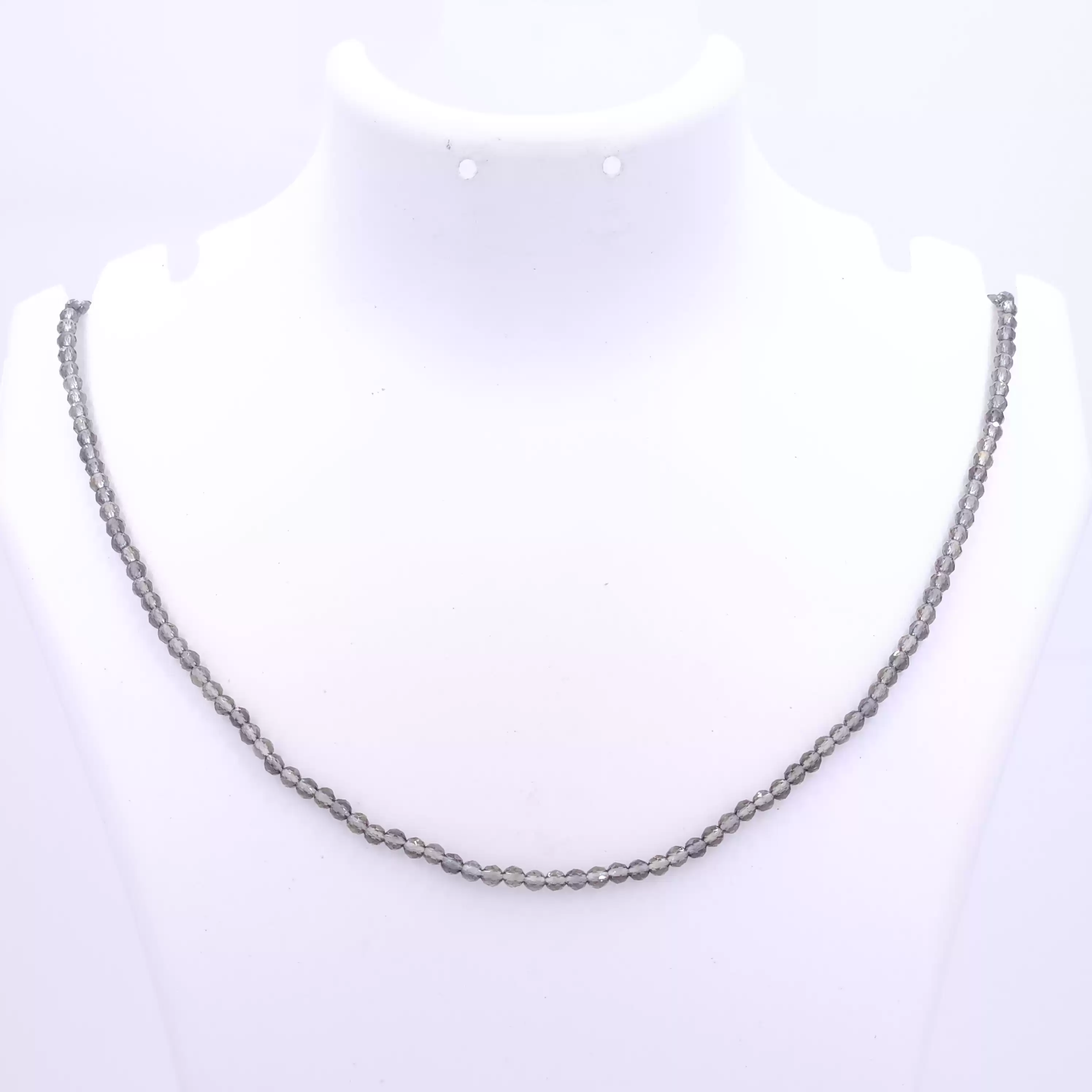 L.Grey Beads String