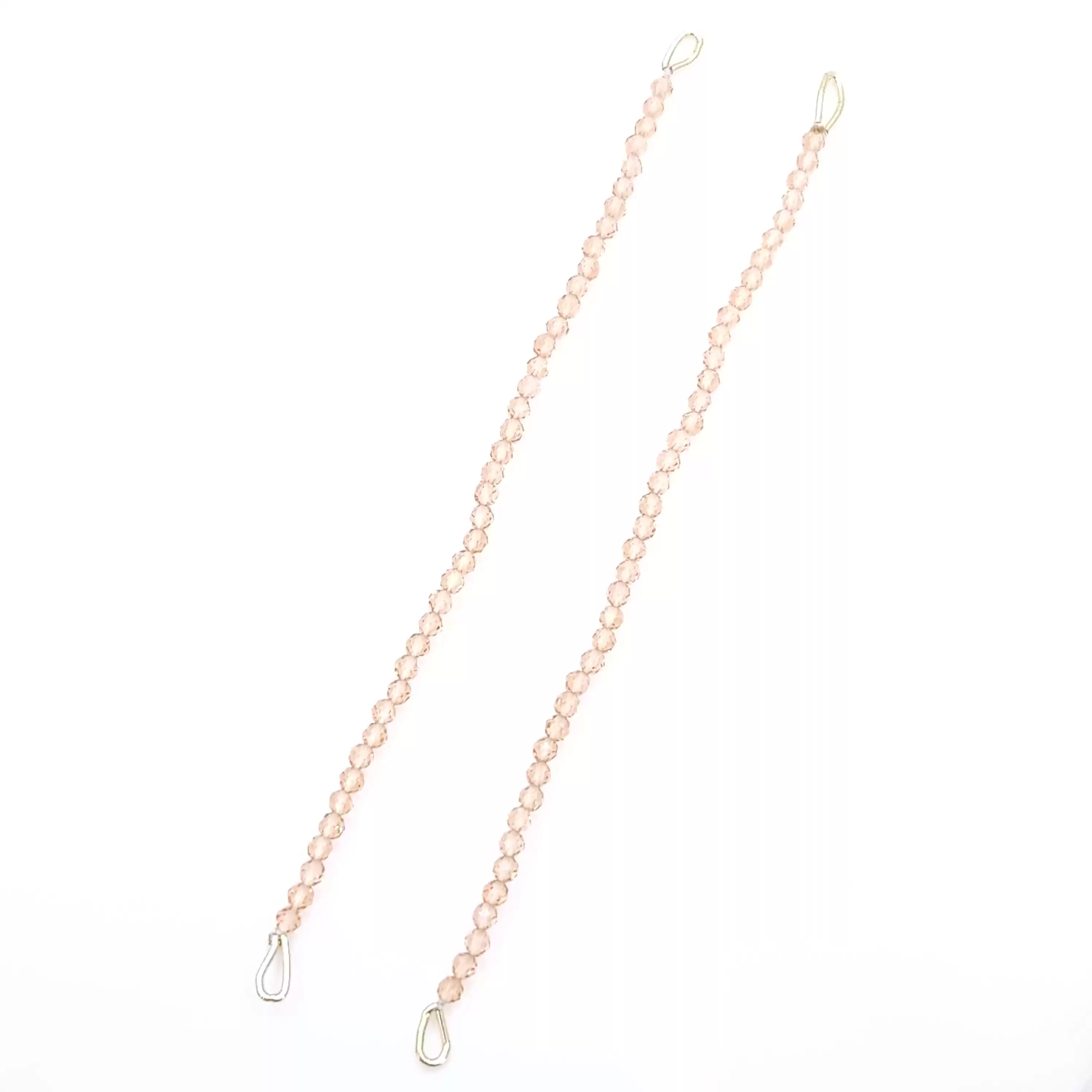 Light Peach Beads Kanauti